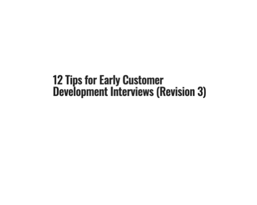 12-tips-for-early-development-interview
